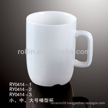 100 ML white ceramic mug wholesale